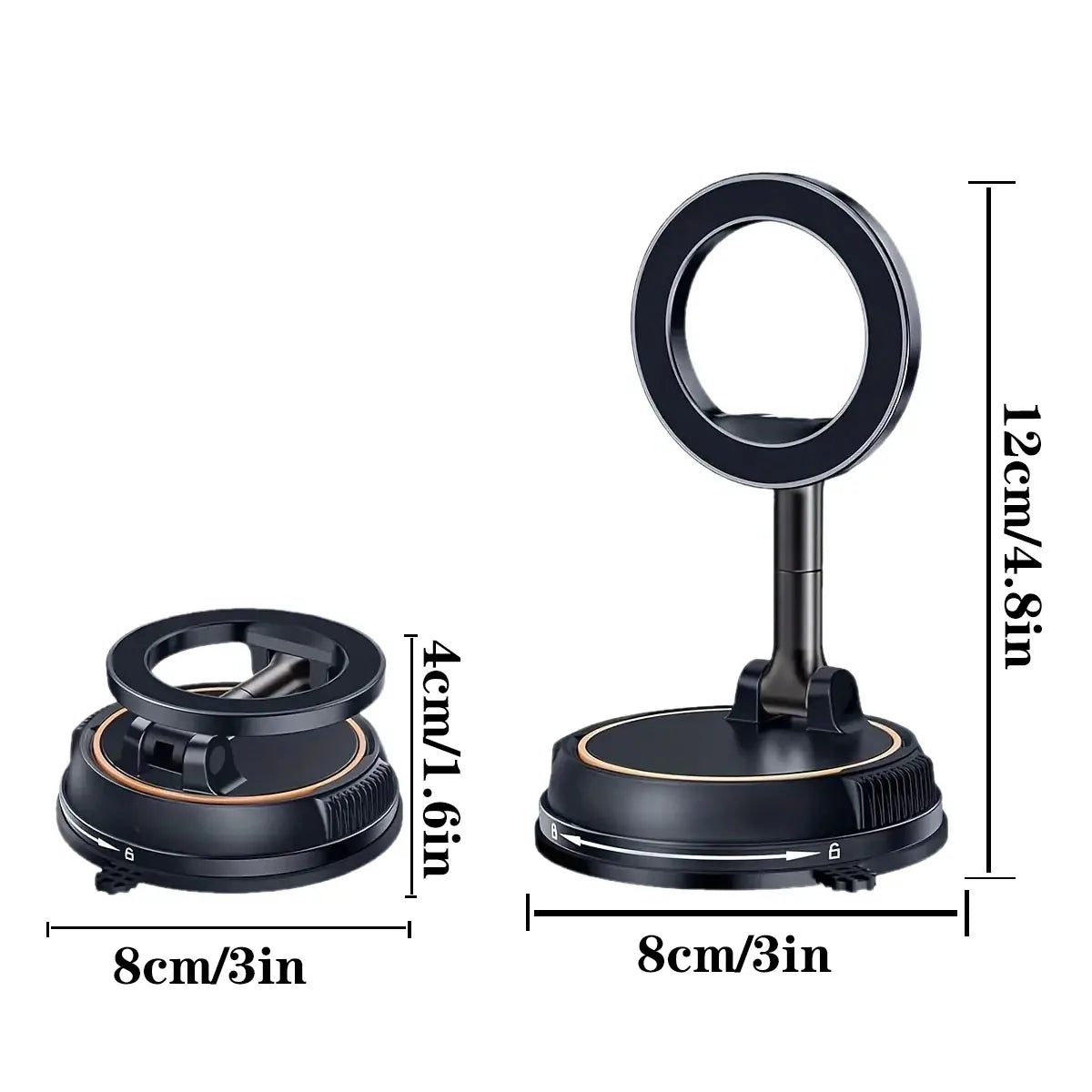 LuxGrip™ Standard – Magnetic Car Phone Mount
