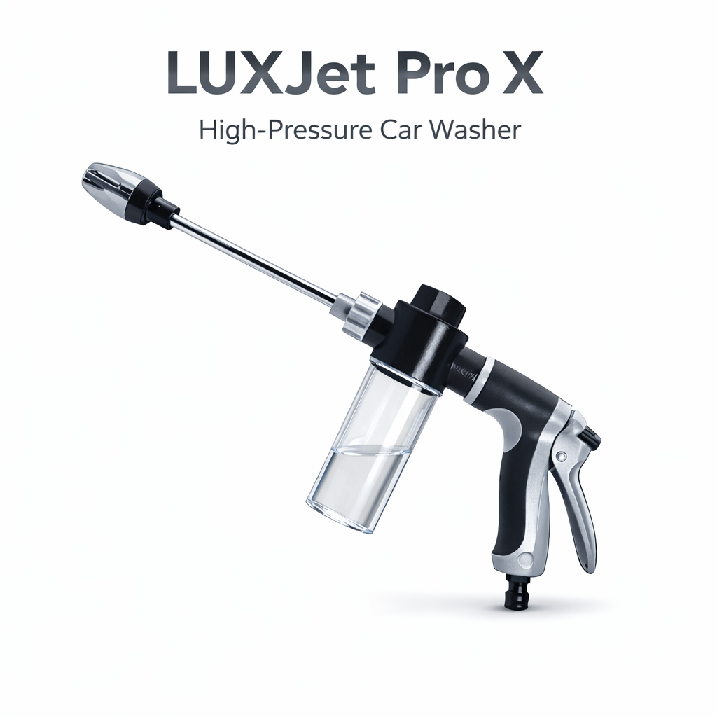 LuxJet Pro X – High-Pressure Car Washer