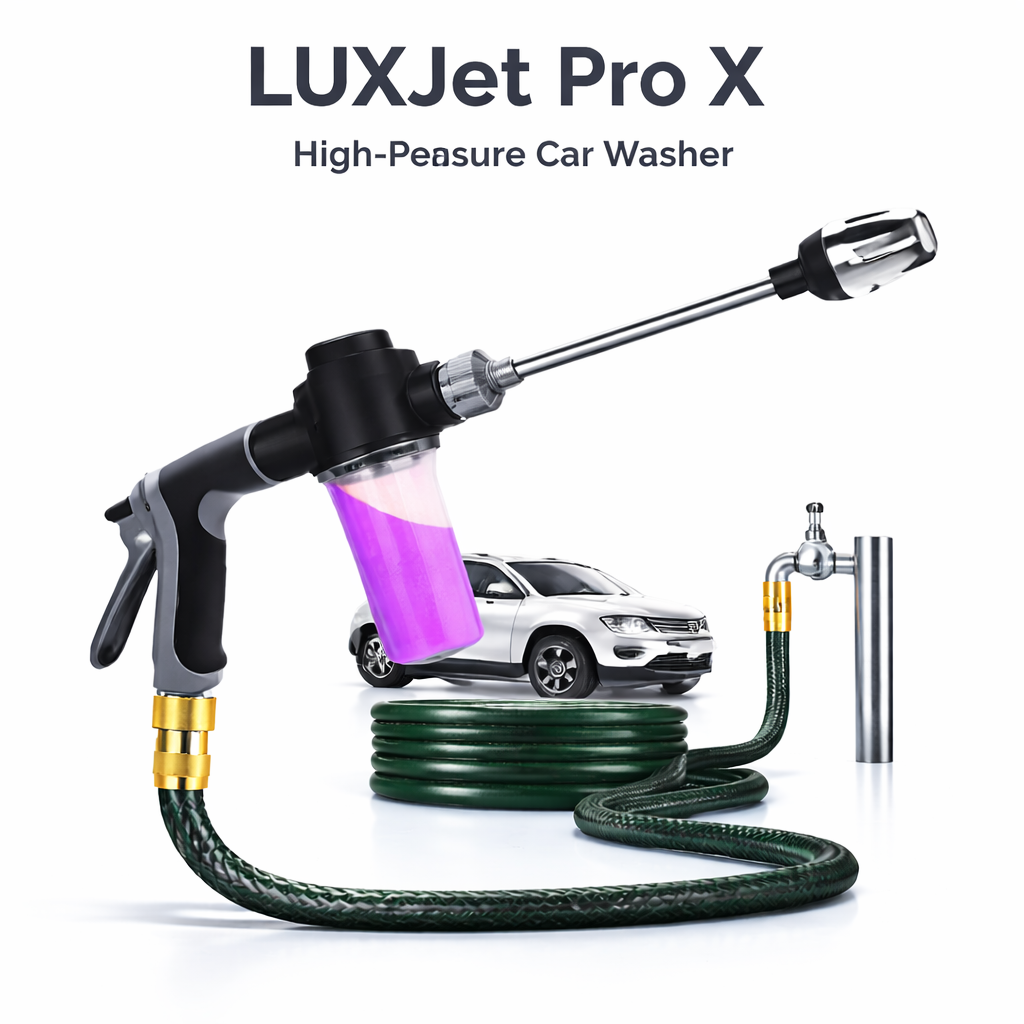 LuxJet Pro X – High-Pressure Car Washer