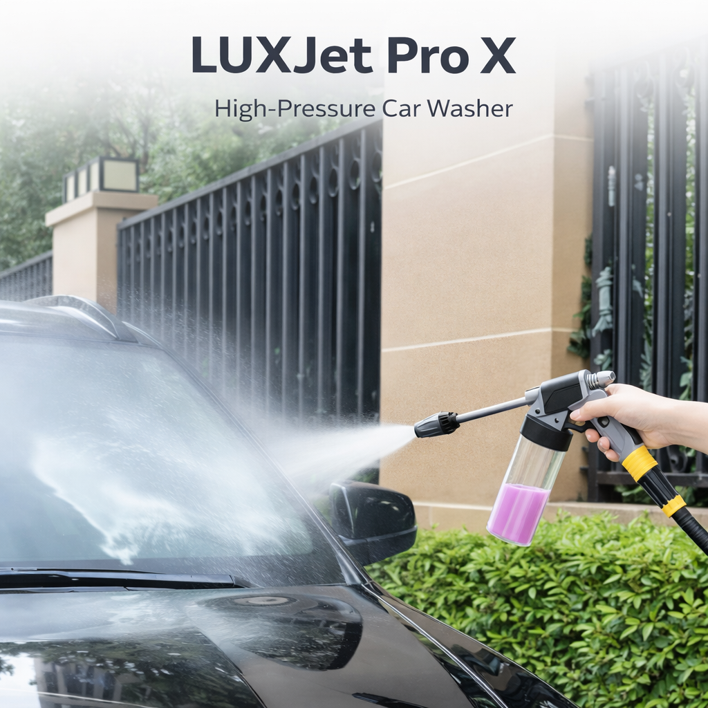 LuxJet Pro X – High-Pressure Car Washer