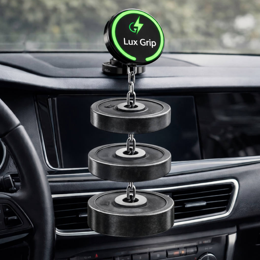LuxGrip™ MagCharge – Magnetic Wireless Car Mount