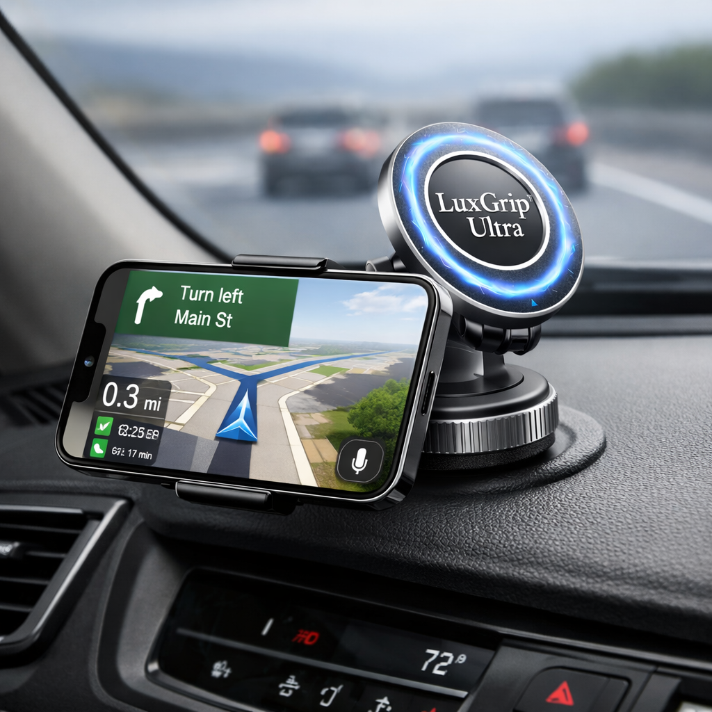 LuxGrip™ Ultra – 360° Magnetic Car Mount