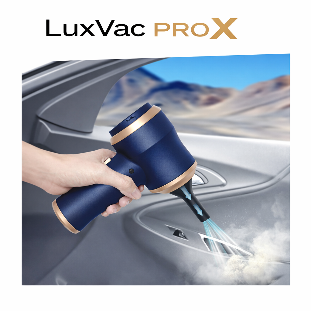 LuxVac Pro X – Wireless Handheld Vacuum Cleaner for Car & Home
