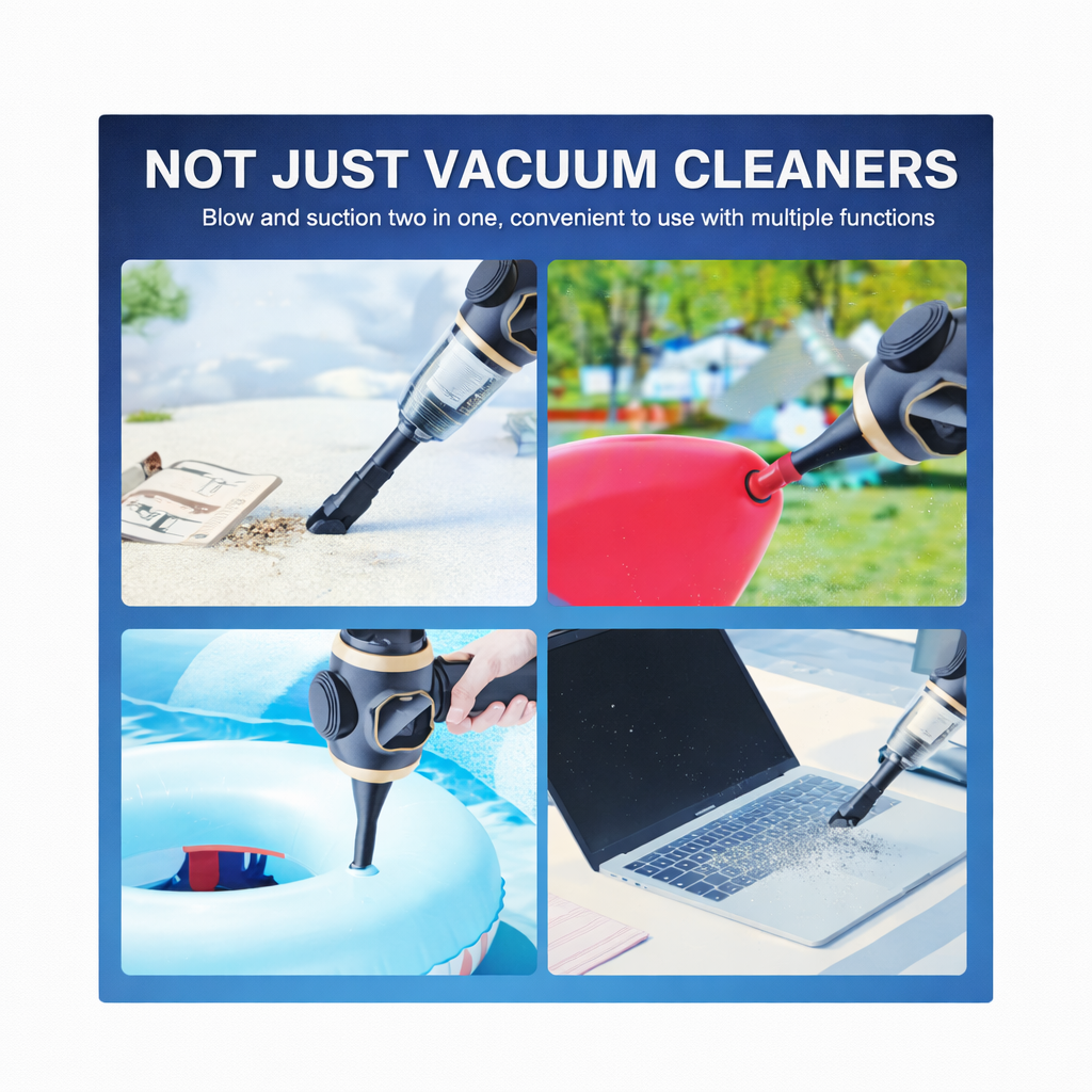 LuxVac Pro X Plus – Wireless High Power Car & Home Vacuum Cleaner