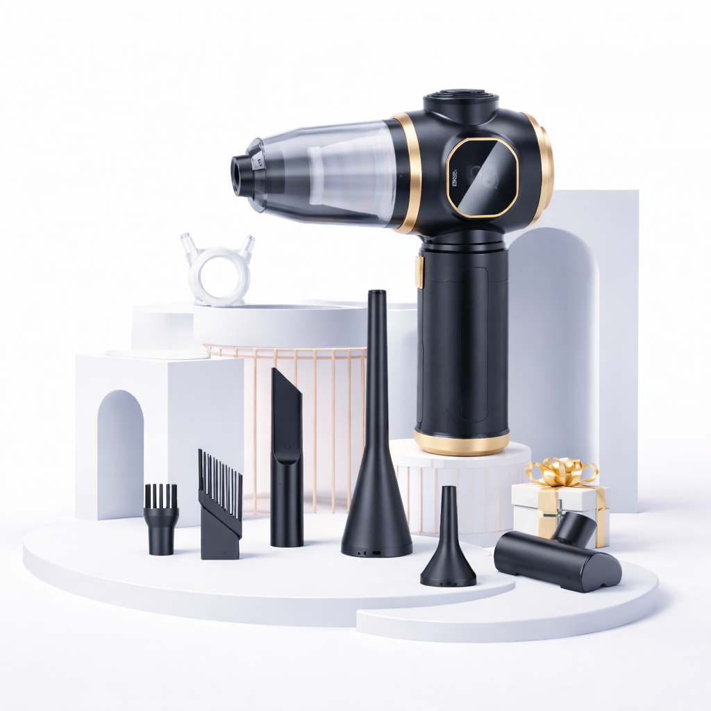 LuxVac Pro X Plus – Wireless High Power Car & Home Vacuum Cleaner
